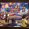 Washable Patriotic Event Decoration 250 Years American Commemorative Cloth For Indoor Outdoor Decorating