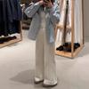 [11,000 collection] retro blue plaid shirt 1116 spring new shirt