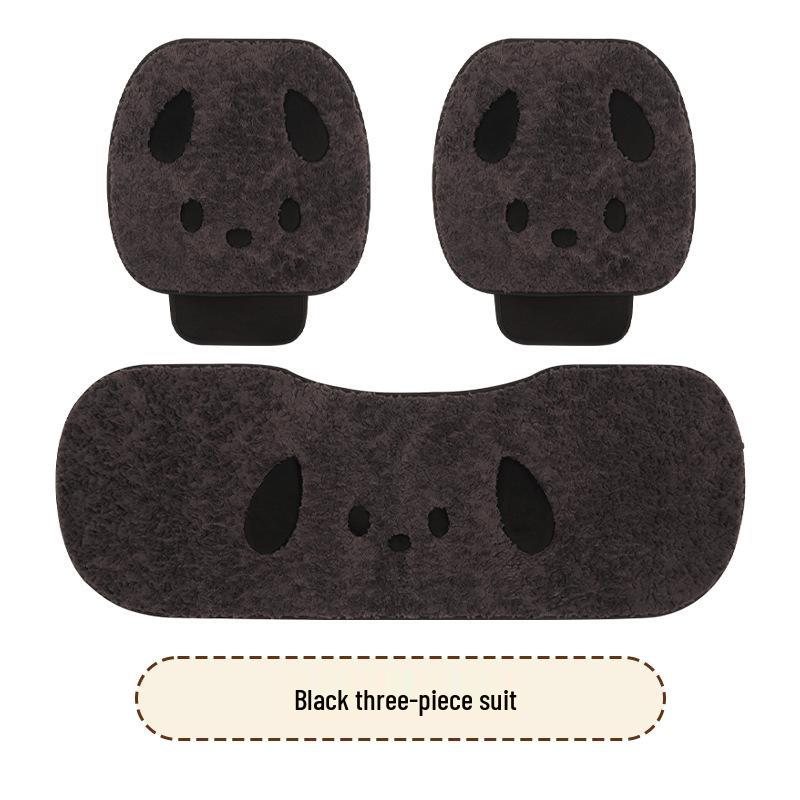 Winter Plush Puppy Car Seat Cushion for Ford Focus - Warm & Cute