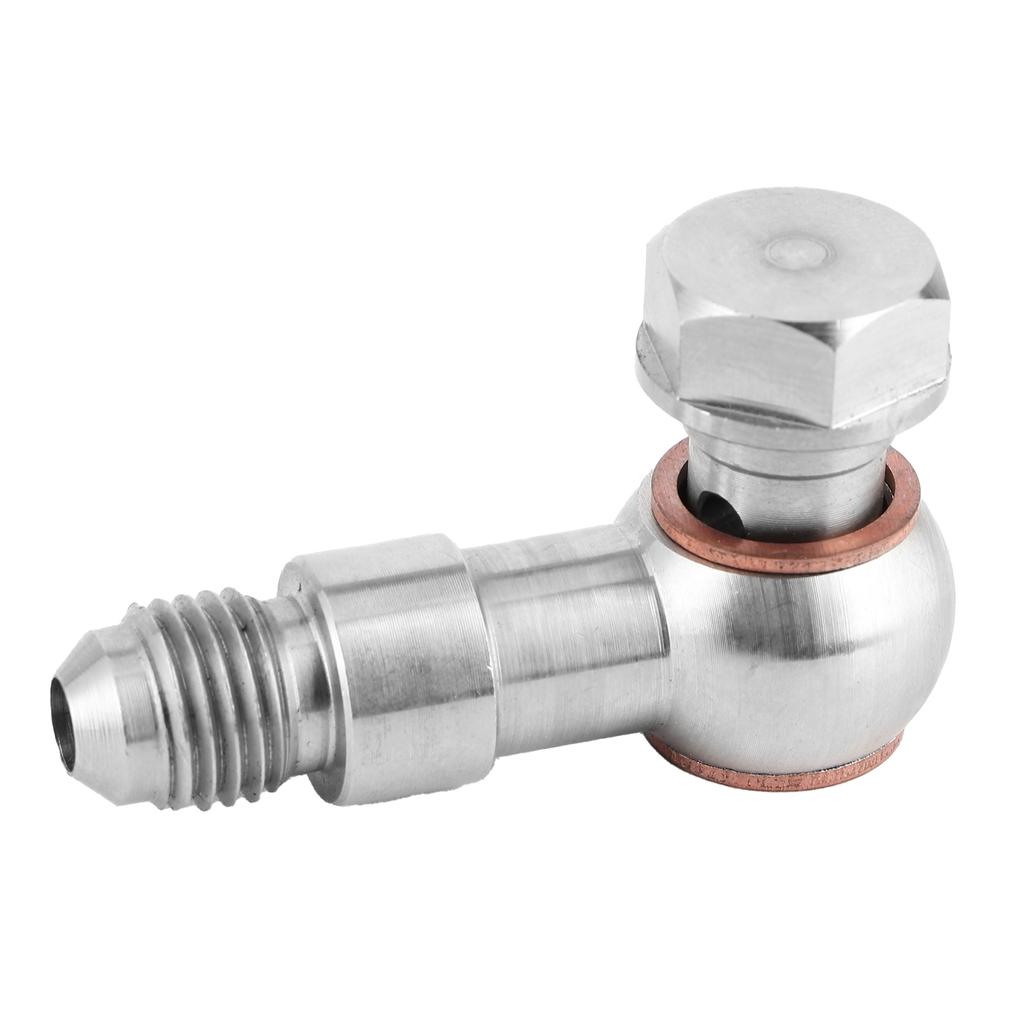 M11x1.0 to 4AN Turbo Oil Feed 1.0mm Restrictor Mild Steel Fitting for GT2871 GT3071R