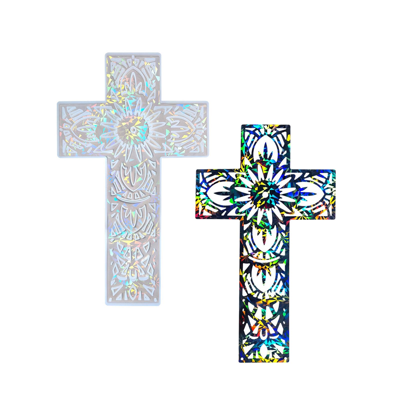 

Practical Sturdy Silicone Craft Mould Home Accessory for Crosses Plaster Holders Easy Release Daily Decoration чистый