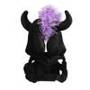 Dog Witch Costume/Devil Horn Hat for Pet Halloween Theme Party Dogs Costume Cloak for Small Cats Dog Cosplay Party Outfit