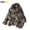 Fashion Plaid Cotton Linen Men Scarves Autumn Winter Warm Men's Scarf Short Tassel Bufanda Male Accessories Pashmina Shawl