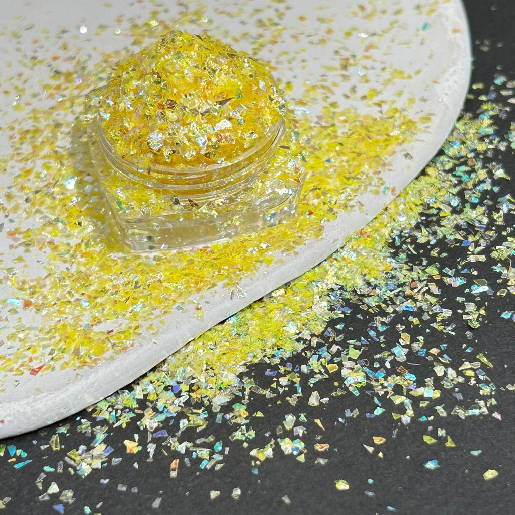 Vibrant Irregular Nail Art Sequins & Glitter Powder for DIY Crafts