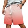 Men's Casual Drawstring Waist Athletic Shorts Lightweight Comfortable Fit with Side Pockets Suitable for Sports and Leisure Wear