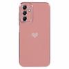 For Samsung Galaxy A13 5G Protective Case 6D Electroplating Love Heart TPU Phone Cover