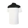 FILA Golf Series Fashion Simple Classic Basic Sports Casual Comfortable Cool Touch Knitted Short Sleeve Polo Shirt Men tops Jade-White A11M625120FWT