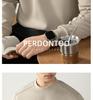 Men's Heavyweight Air Layer Long Sleeve Semi-High Neck Sweatshirt (340G) - Autumn/Winter Luxury