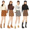 2025 Cozy Wool A-line Skirt: Thick, Warm, Drapey, Comfortable with Slit & Hip-hugging Fit for Autumn/Winter