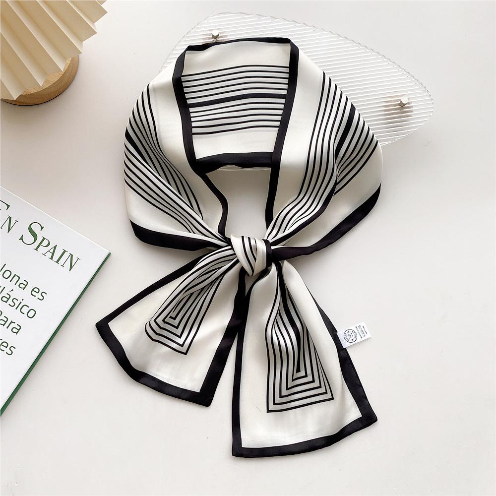 Skinny Neckerchief Long Hair Ribbons Scarfs Women Fashion Headbands Neck Scarves 13x110cm