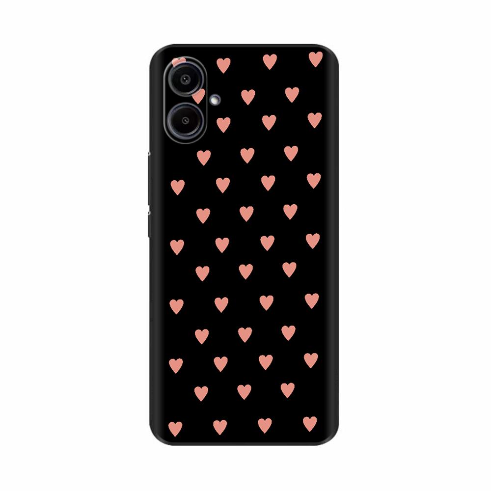 For Samsung A07 4G Case Beautiful Flower Protective Anti-fall Silicone Phone Back Cover For Samsung Galaxy A07 Cases A 07 Fundas