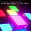 Výplňové světlo VL49RGB Přenosná multifunkční tříhlavá studená bota Plně barevná osvětlovací lampa