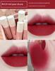 Olive Skin Tone Brightens! Akf Lip Mud M28 Smoked Taro Mud Low-Saturation Gray-Purple Grape Pink Lip Gloss Lipstick for Yellow Skin Tones