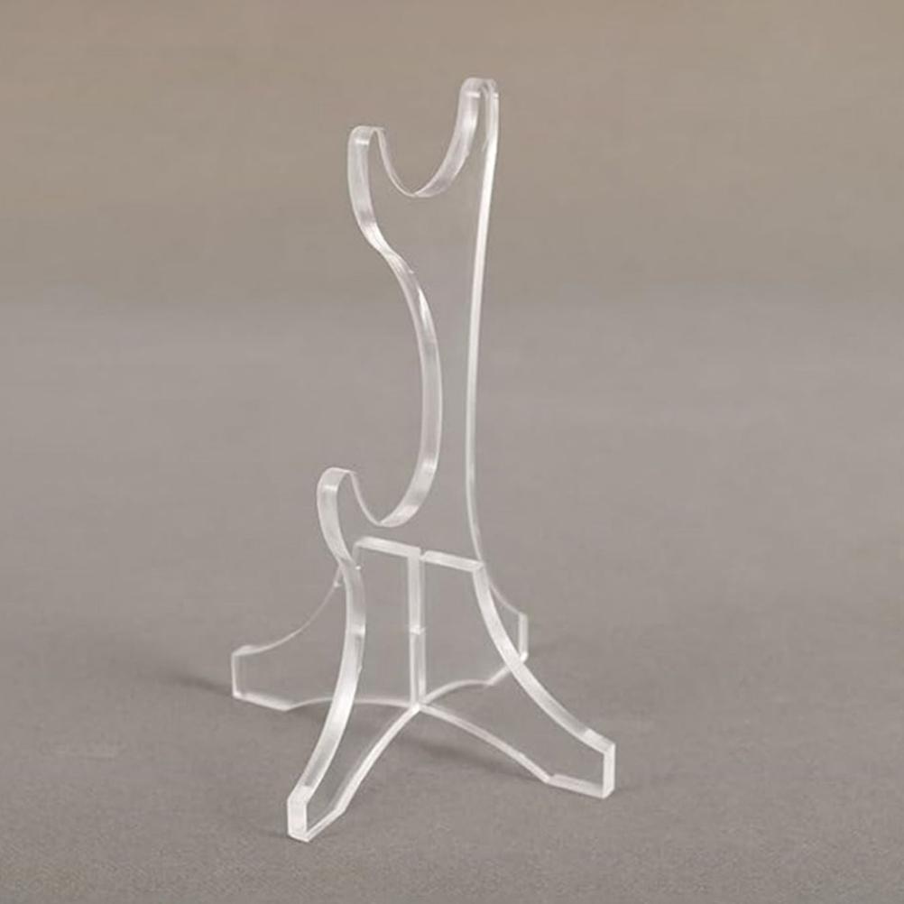 2pcs Acrylic Display Stand Double Layer Desktop Holder for Light Showcase Easy Assemble Store Sleek Visually