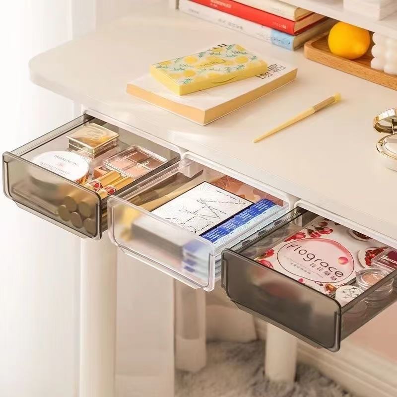 Moderne minimalistische ABS-Schublade zur Aufbewahrung unter dem Schreibtisch mit verstecktem Design für die Büroorganisation