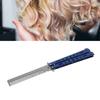 Portable Folding Comb Stainless Steel   Comb Exquisite Knife Comb for Hair Salon
