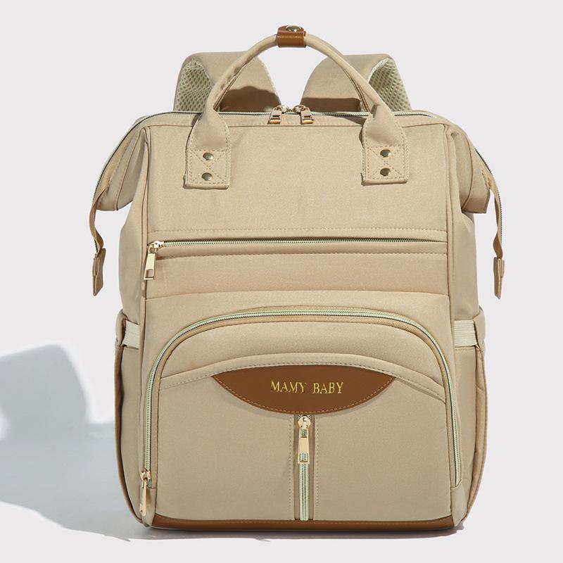Top and Bottom Layered Design, Lightweight Portable Backpack for Moms To Go Out, Multi-functional Large Capacity Backpack for Moms and Babies