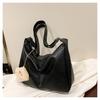 Soft Faux Leather Crossbody Bag for Women Vintage Style Tote Bucket Handbag Large Capacity