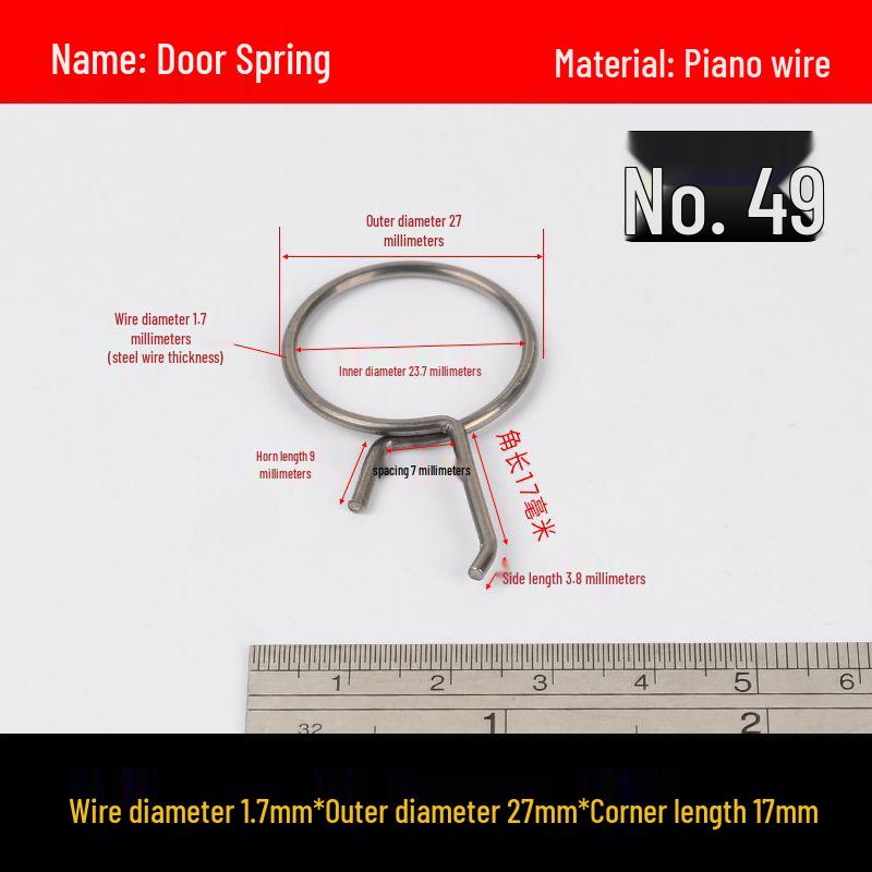 Gelber Innentürgriff Diebstahlsichere Torsionsfeder für Hotel- oder Badezimmer-Schiebetür.