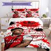 Arsenal Football Player Bed Linen Set Perfect for Living Room Machine Washable Perfect Gift for Friends & Family