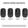 4 Кнопки Чохол-Кришка для Автомобільного Пульта Ключа для Honda HR-V CR-V CRV Civic Accord 2025 2025 2025 Шкіряний Корпус Ключа Автомобіля Брелок