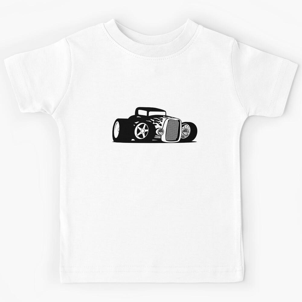 Hot Rod Cartoon Kids T-Shirt 130