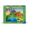 Puzzle - ravensburger - le monde de minecraft - 1500 pièces - 80x60 cm - anti-reflets