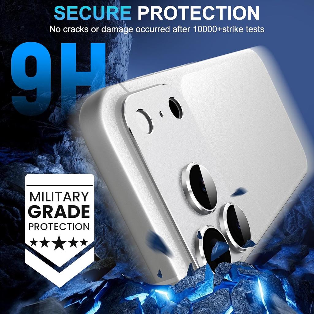 Metal Tempered Glass Camera Lens Protector Film Cover for iPhone 17 Air 17 Pro Max 17Pro Phone Accessory