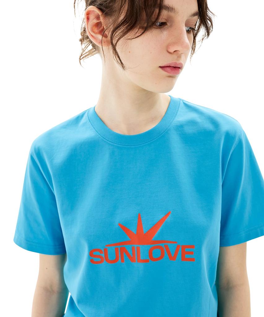 Sun Love Daybreak Logo Tee Blue