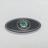 1pcs 3D new for SKODA Car Body Window Fender side Emblem Badge Decal rear tail bumper trunk Sticker styling Accessories xknz73