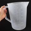 Cabilock Measuring Pitcher, 3000ml Plastic Measuring Cup, Large Measuring Pitcher, Beaker, Measuring Mug, Liquid Cup with Graduated Marks, Mixing Pitc