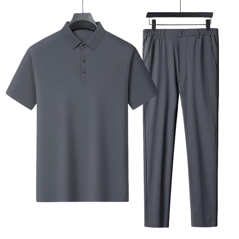 Men's Casual Suit for Middle-Aged
