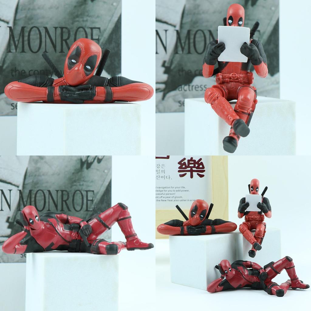 Cartoon Deadpool Pvc Figure Decorative Collectible Model For All Ages