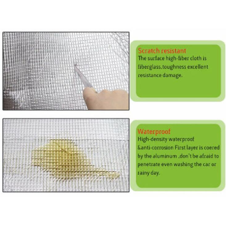 Self-adhesive Fireproof Sound Deadener Heat Ulation Mat For Car Hood Engine