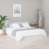 VidaXL Headboard White 200x1.5x80 Cm Engineered Wood 811043