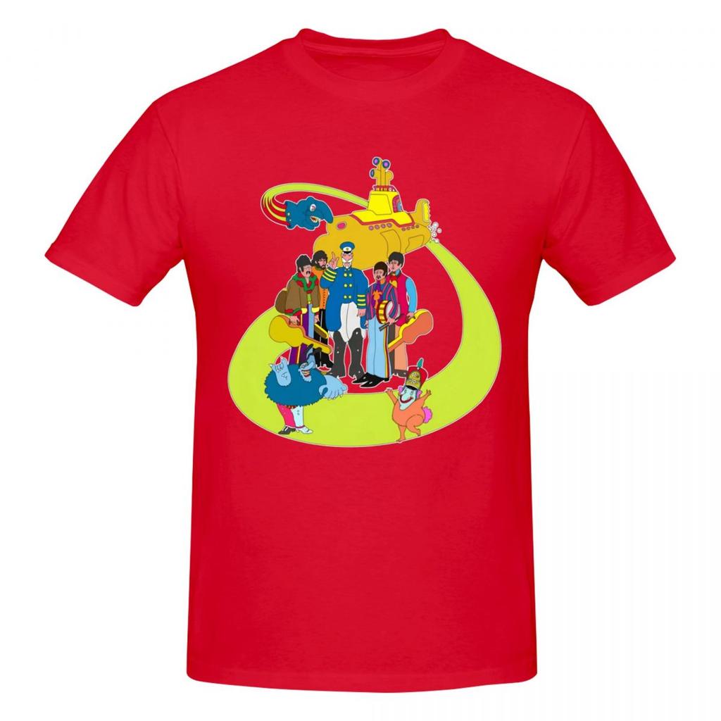 Yellow Submarine Trendy T Shirts Graphic Y2k Summer Short Sleeve Unisexs Wounisex T Shirts Clothes