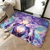 Weicher Saugfähiger Rutschfester Teppich Spiel H-Hyperdimension NeptuniaS Fußmatte Heimdekoration Fußmatte Schlafzimmer Fußmatte Duschteppich
