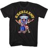 Bill & Ted's Movie Excellent Rufus Phone Booth Bill & Ted Drawing Men's T Shirt