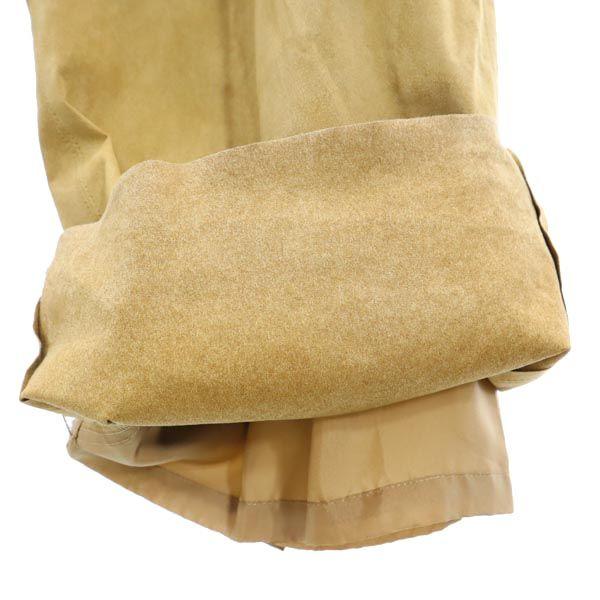 FOXEY Faux Suede Wide Pants 38 Beige With Hanger Women Used