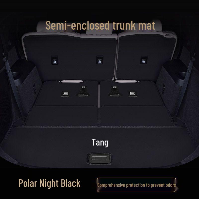 Eco-Friendly Trunk Mat for BYD Tang DM/EV/DM-i/Glory Edition - Bumper Upgrade