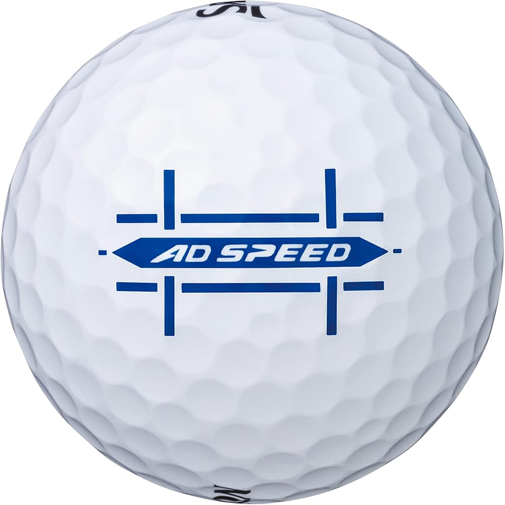 Dunlop Srixon AD Speed Golf Balls 2022 Model 12 Pack White