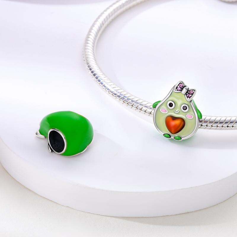 Fit Armbänder 925 Silber Bunte Charms Perlen Liebe Schmetterling Biene Blume Baumeln Für Diy Schmuck Geschenk Machen