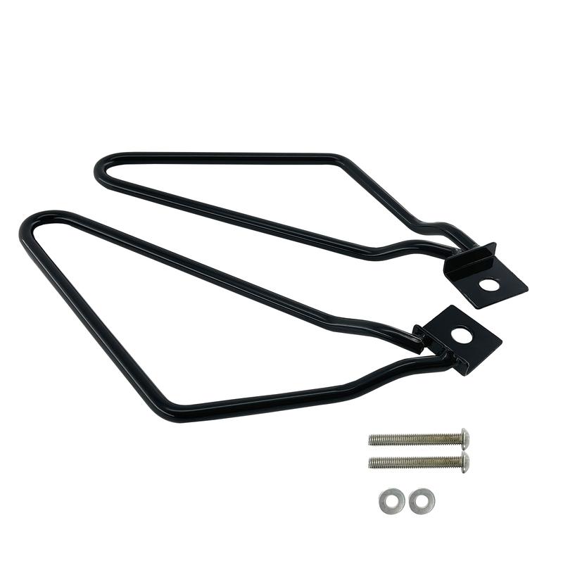 Motorcycle Saddlebag Support Bar Bracket Mount For Harley Sportster 883 Iron XL883N Dyna Fat Bob