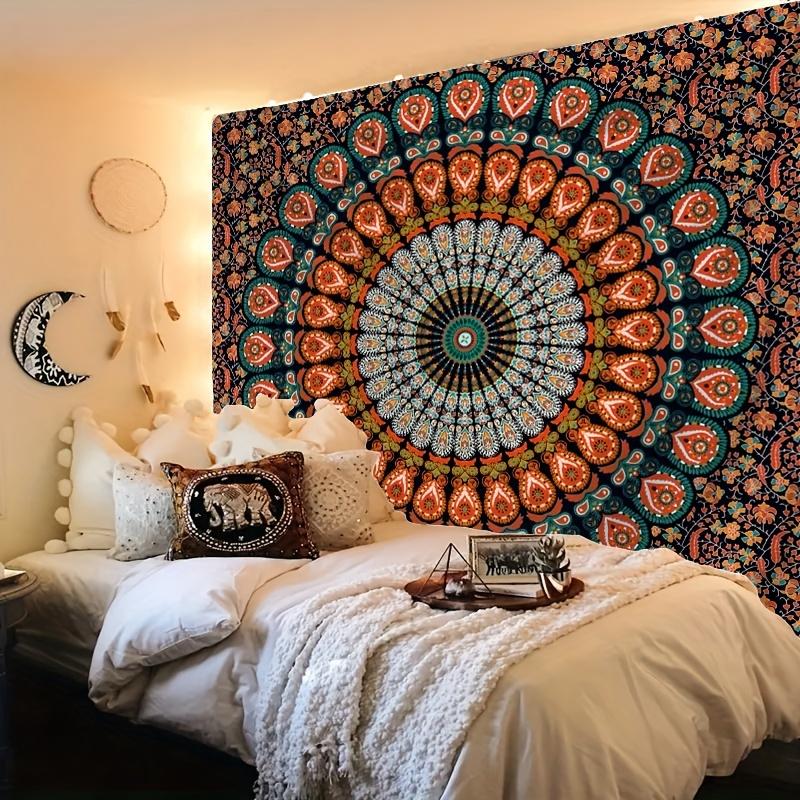 VIKAMA Bohemian Mandala Tapestry Exotic EthnicStyle Decorative Wall Hanging For Living Rooms And Bedrooms