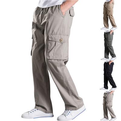 Cargo Pants For Men Baggy,Men's Parachute Cargo Pants Lightweight Pants Drawstring Loose Fit Hiking Casual Pants
