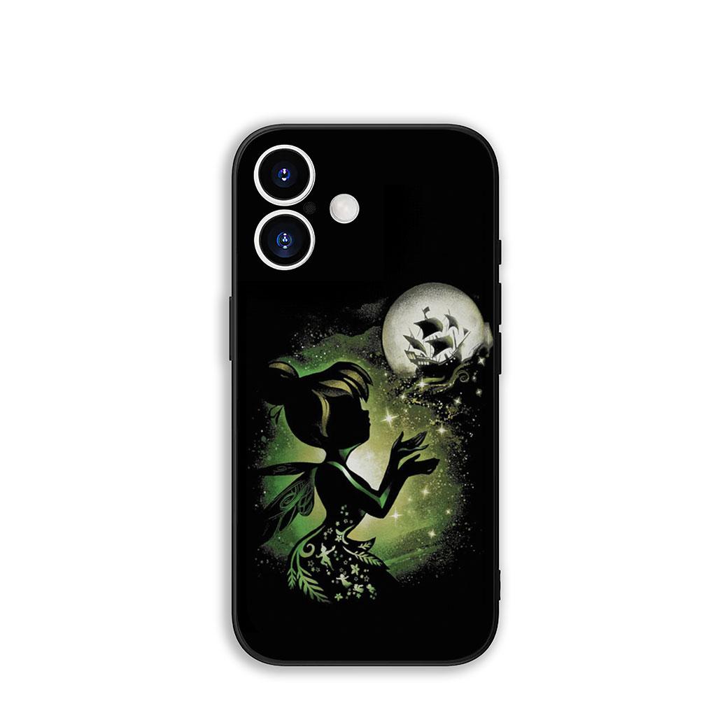 

Чехол-бампер Cover для Apple iPhone 16 11 13 14 15 Pro Max 7 6 8 Plus SE2 SE3 + 16E SE 2022 Чехол для телефона Тинкербелл Питер Пэн iPhone 15