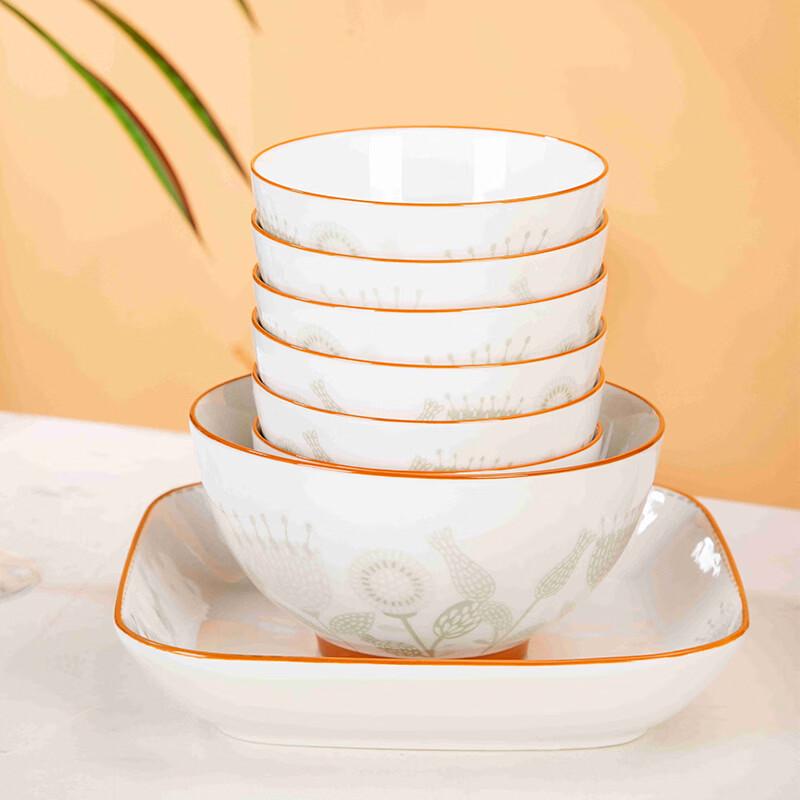 Ru Han Underglaze Ceramic Soup Bowl