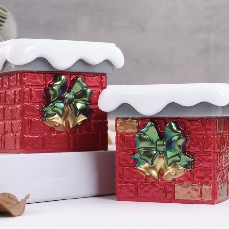 Multipurpose Jar Molds Crafting Mould with Lid Gift Box Shape Storage Box Moulds for Hand-Making Creative Storage Box