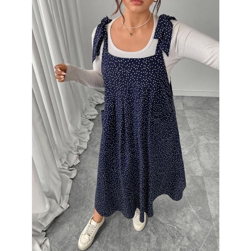 

Осень и зима Женское платье больших размеров Элегантная мода Однотонное платье-халтер XL