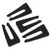 4 Pcs Stove Knob Safety Locks Silicone Universal Fit Oven Control Knob Locks Black